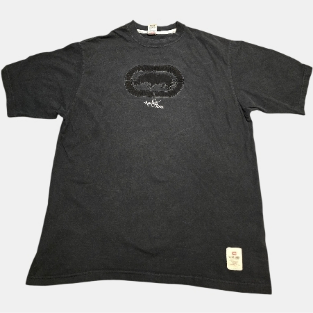 Vtg Ecko Unltd The Classic T-Shirt 3XL Black Rhino Streetwear Y2k Hip-Hop Skater
